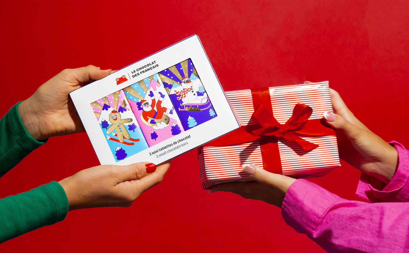 Coffret de 3 mini tablettes de Noël
