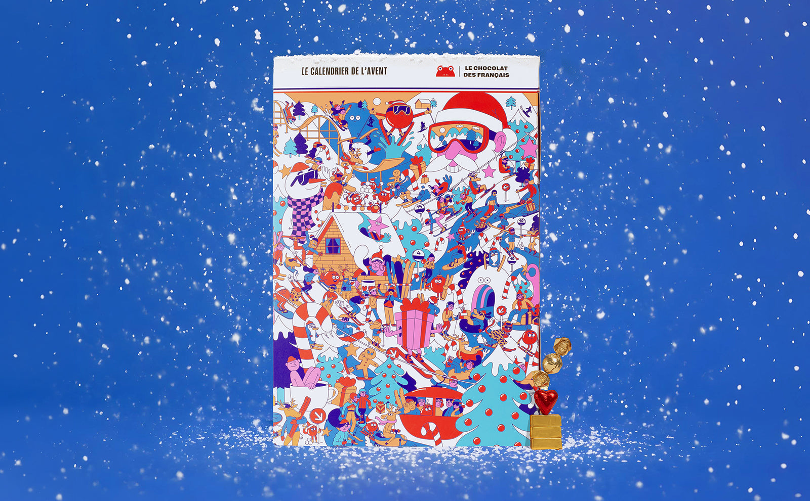 Calendrier de l'Avent - Noël à ski ⛷️