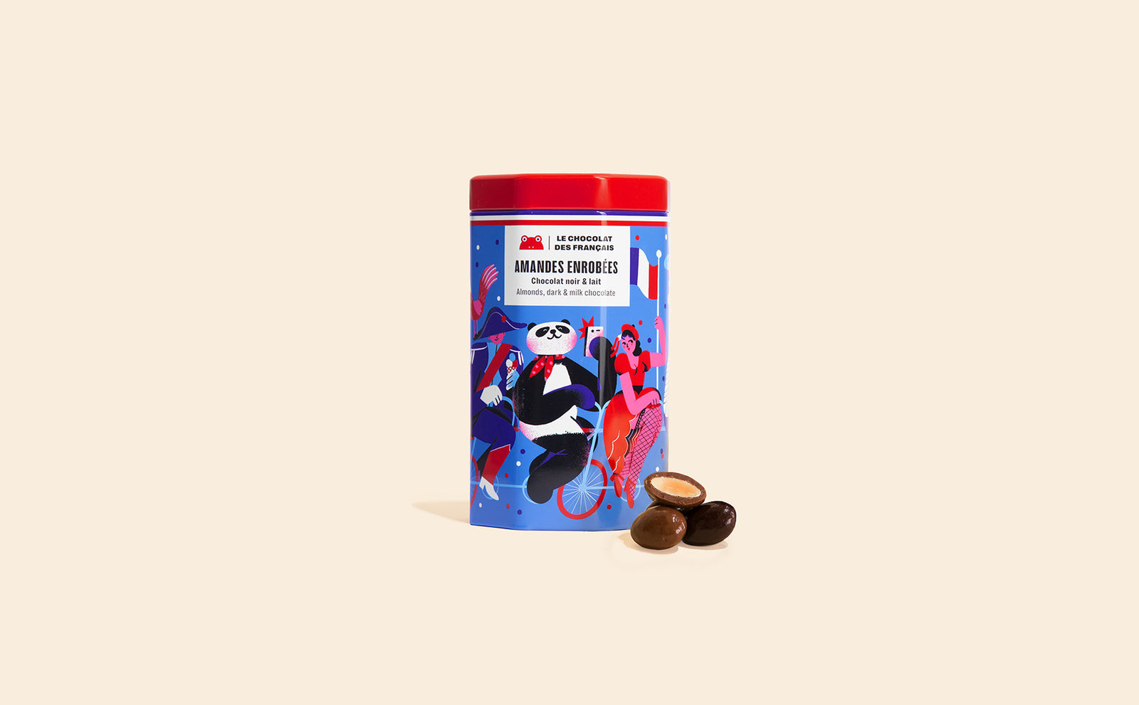 Amandes enrobées de chocolat - packshot