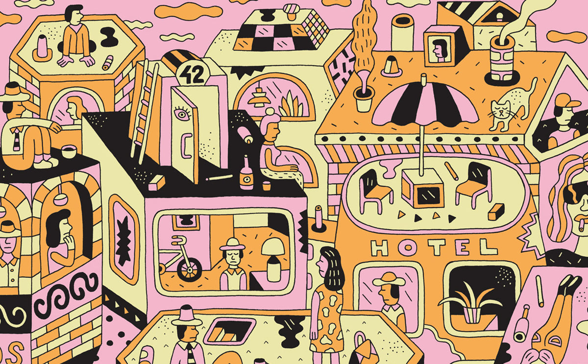 Andy Rementer - illustration paysage 1
