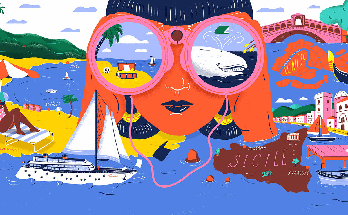 Aurore Carric - illustration paysage 1