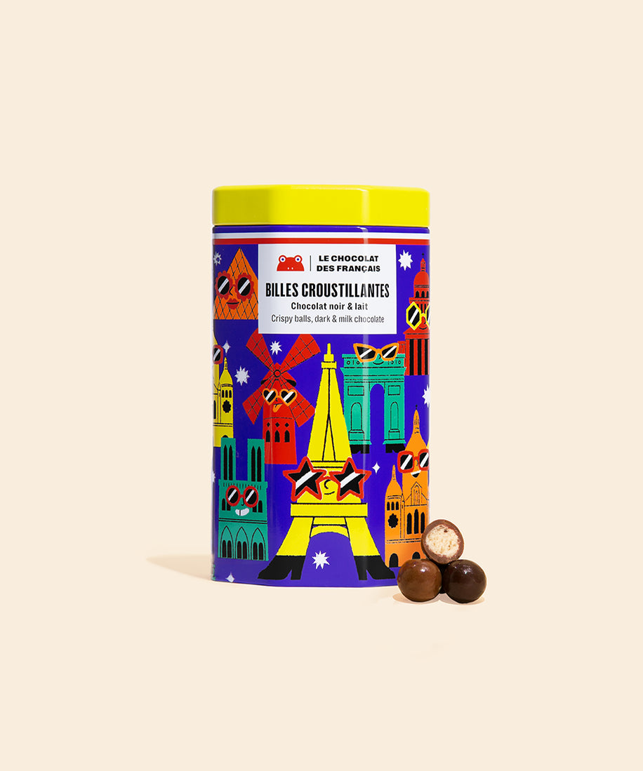 Billes croustillantes enrobées de chocolat - packshot