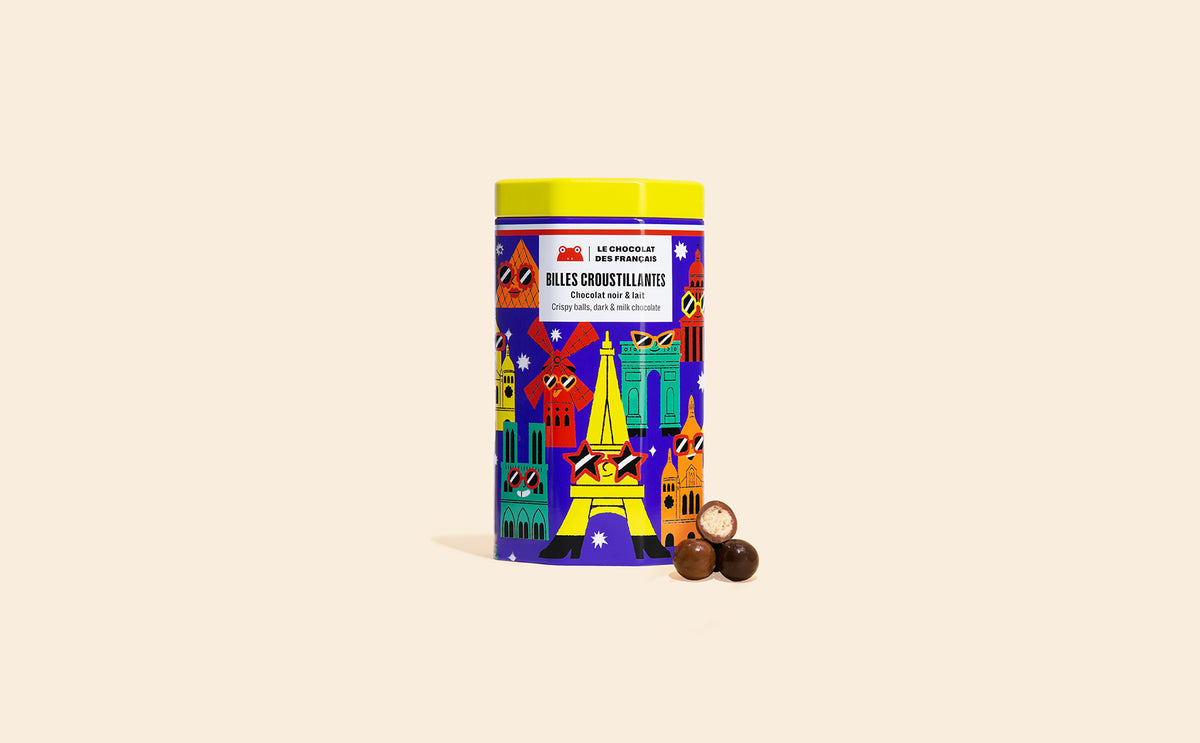 Billes croustillantes enrobées de chocolat - packshot
