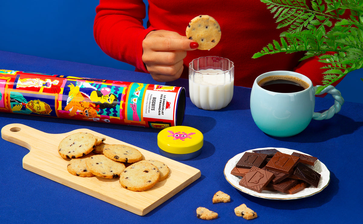 Biscuits pépites de chocolat - lifestyle