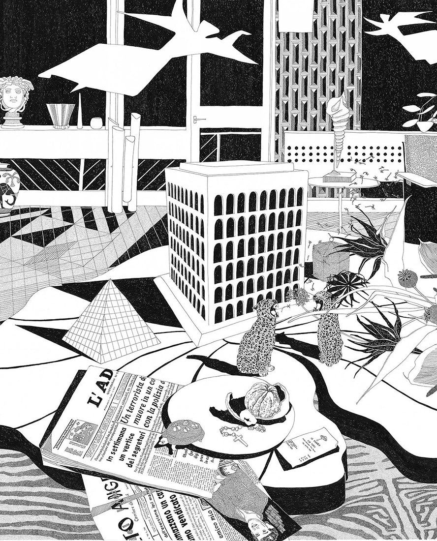Carine Brancowitz - illustration portait 1