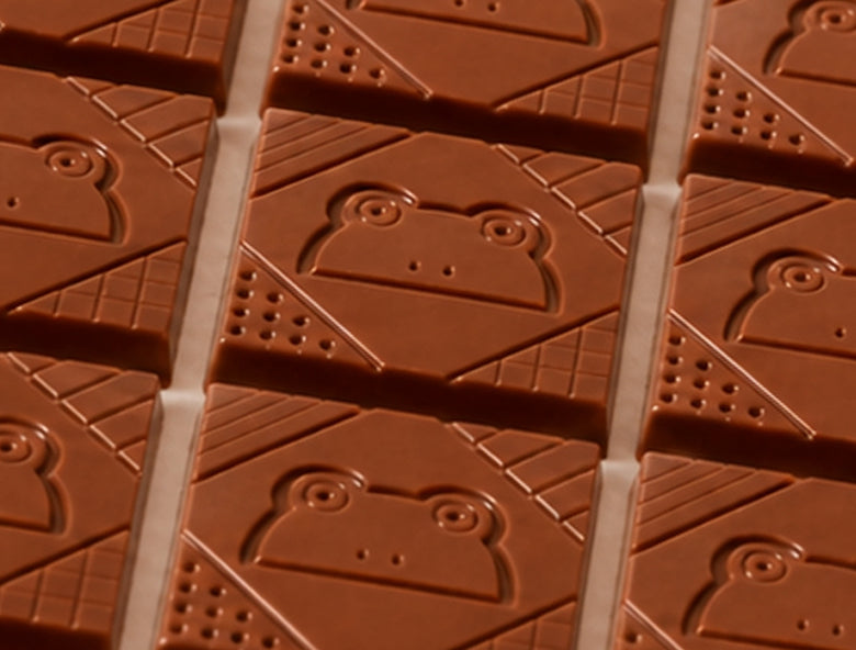 Carrés de chocolat - bannière mobile