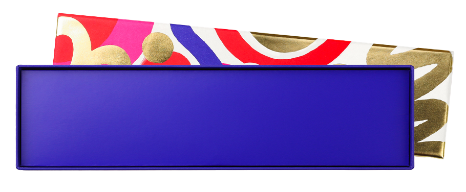 Coffret de 16 carrés de chocolat vide