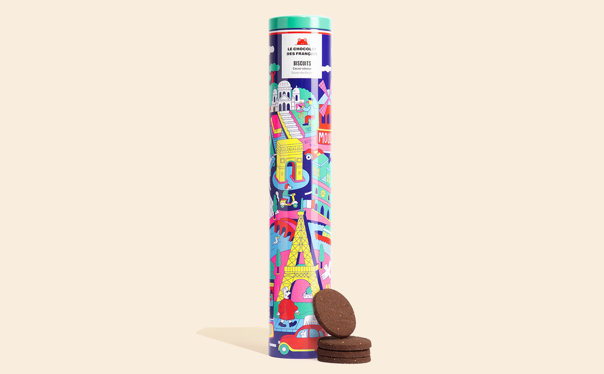 Coffret biscuits cacao intense - packshot