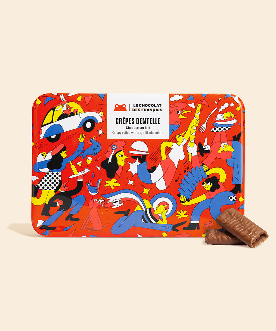 Crêpes dentelle chocolat au lait - packshot