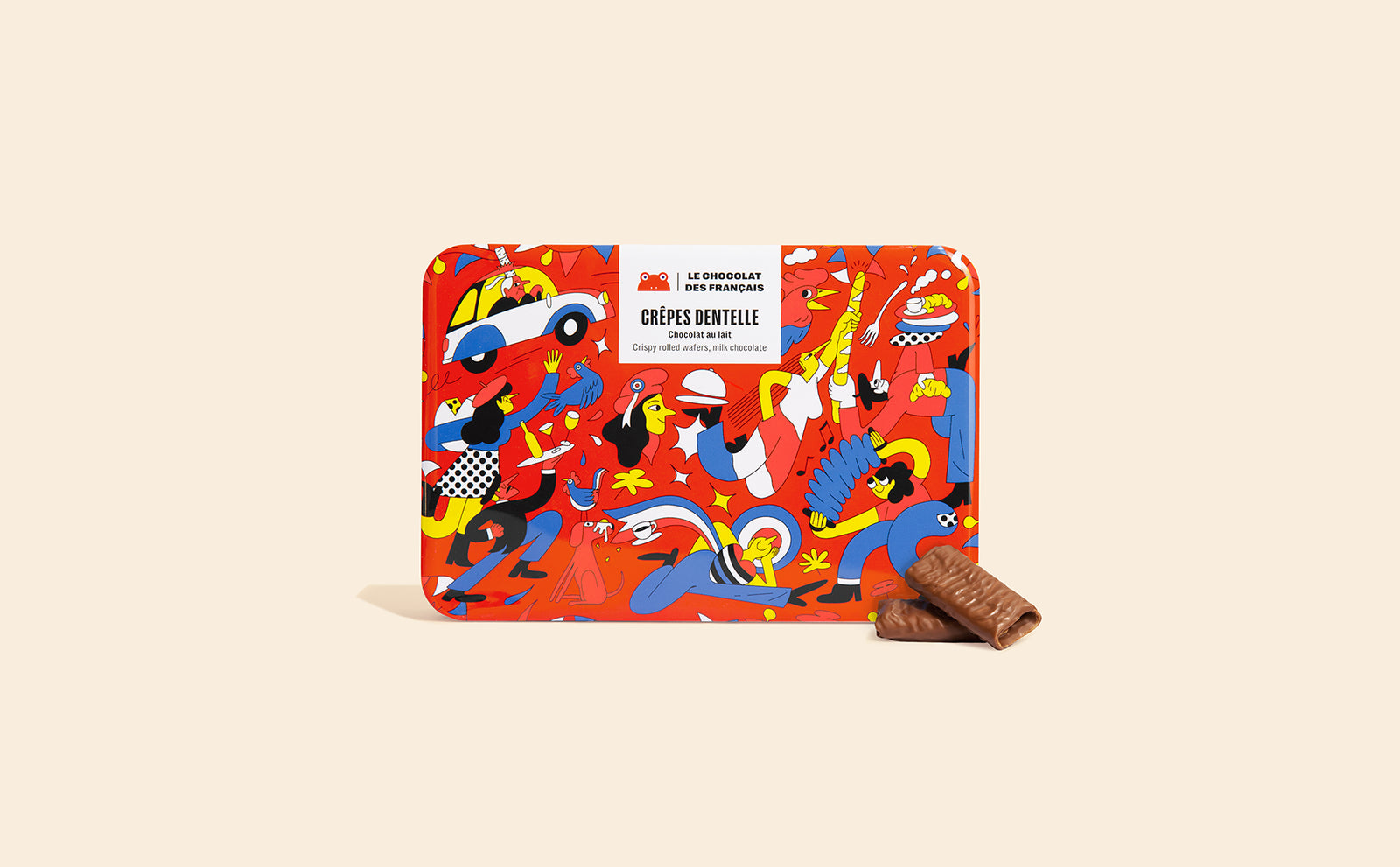 Crêpes dentelle chocolat au lait - packshot