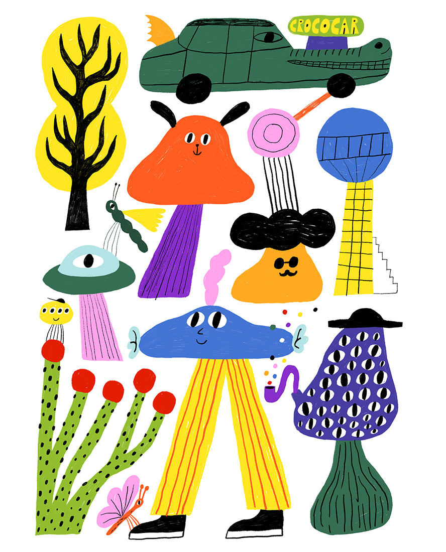 Dans Les Dents - illustration portrait 1