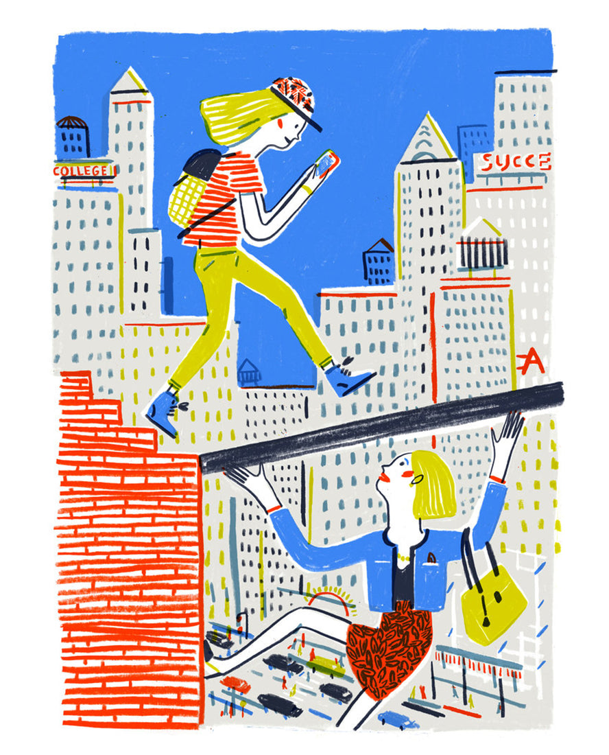 Edith Carron - illustration portrait 2