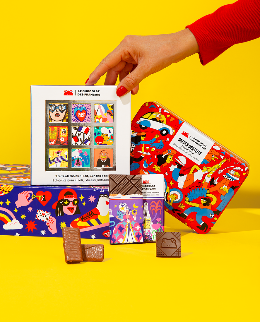Gros coffret chocolat