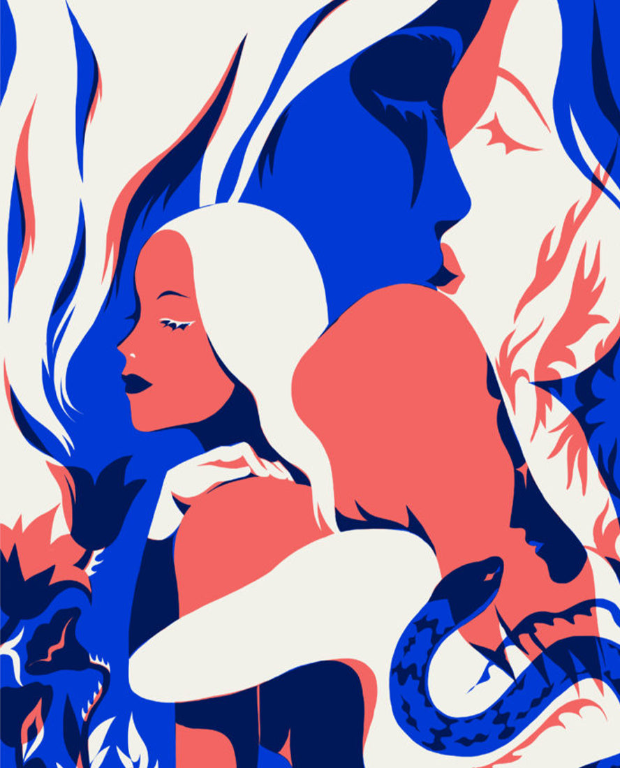 Leila Courtillon - illustration portrait 2