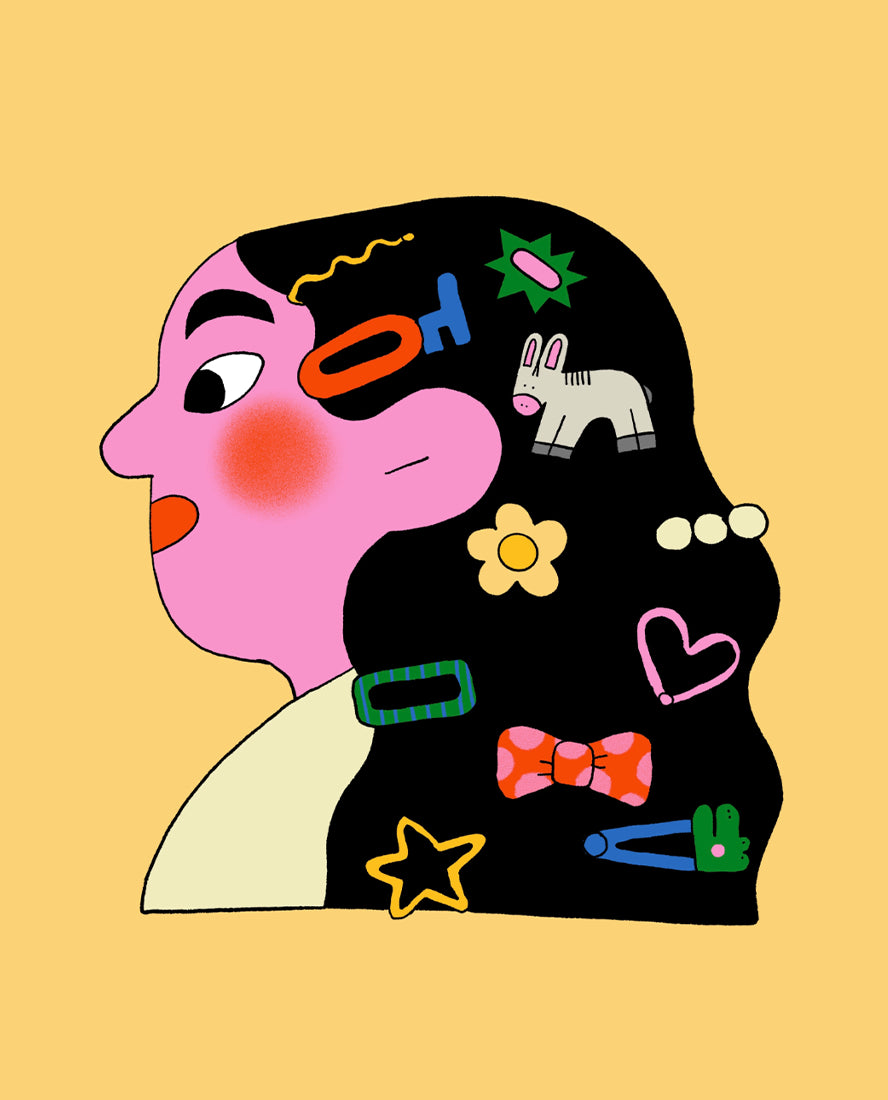 Lou Gille - illustration portrait 2