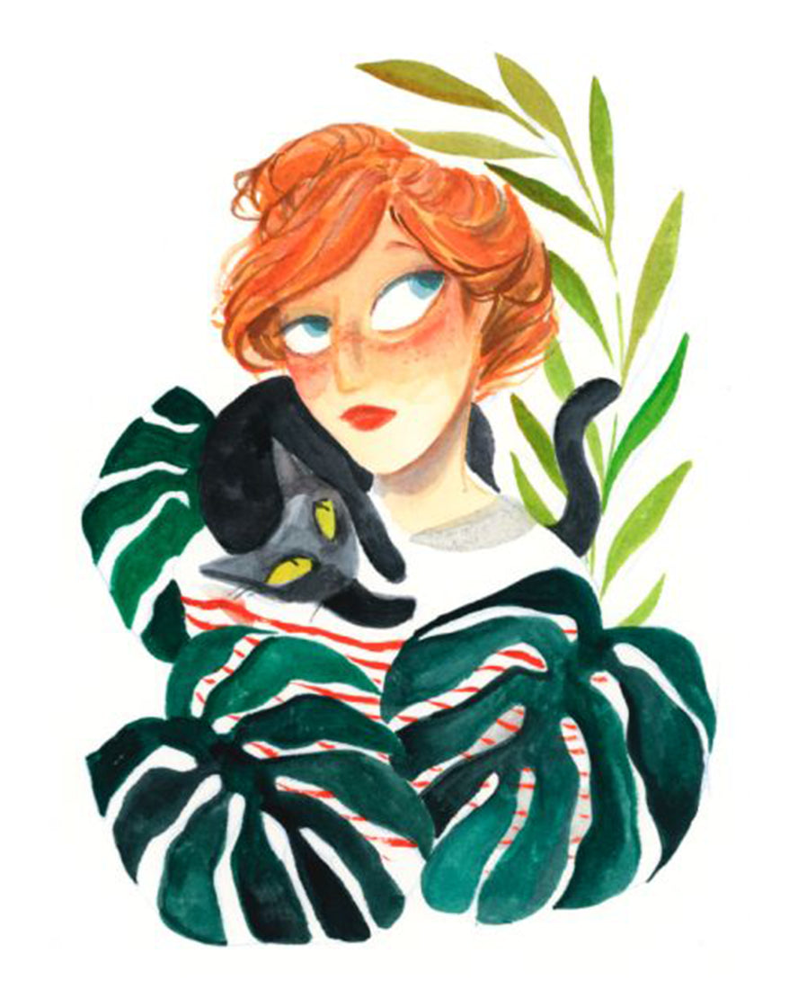 Maud Begon - illustration portrait 1