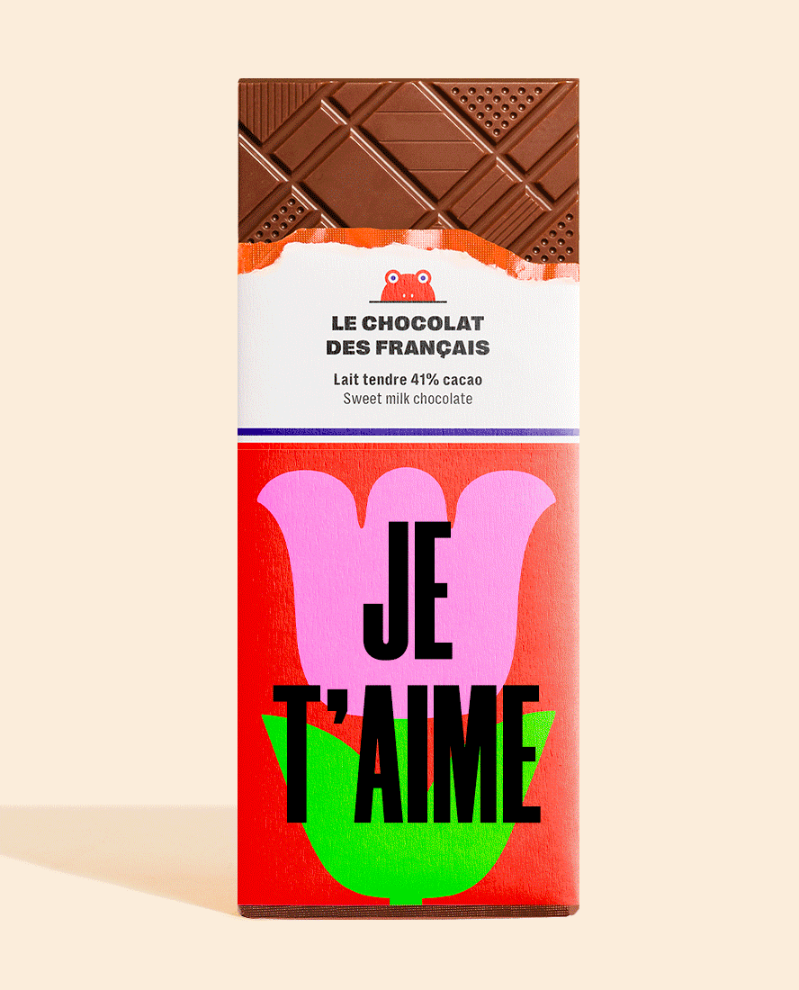 Messages personnalisés tablettes de chocolat