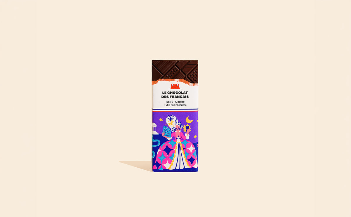 Mini tablette chocolat noir Trianon - packshot