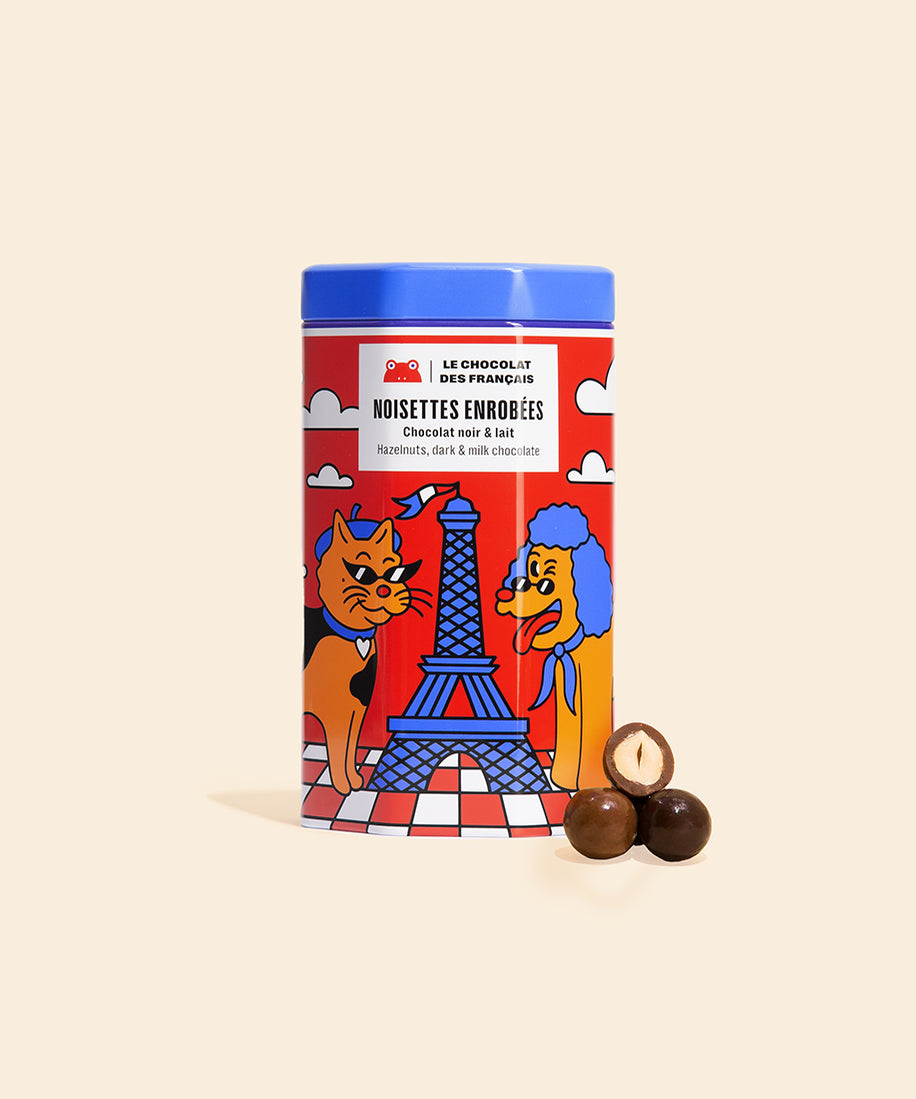 Noisettes enrobées de chocolat - packshot