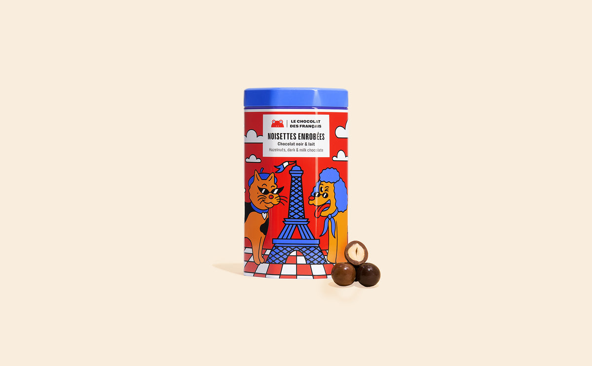 Noisettes enrobées de chocolat - packshot