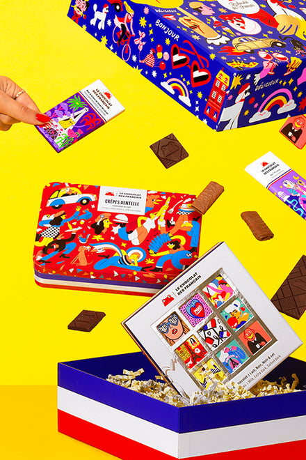 Offre entreprises Le chocolat des Français - menu