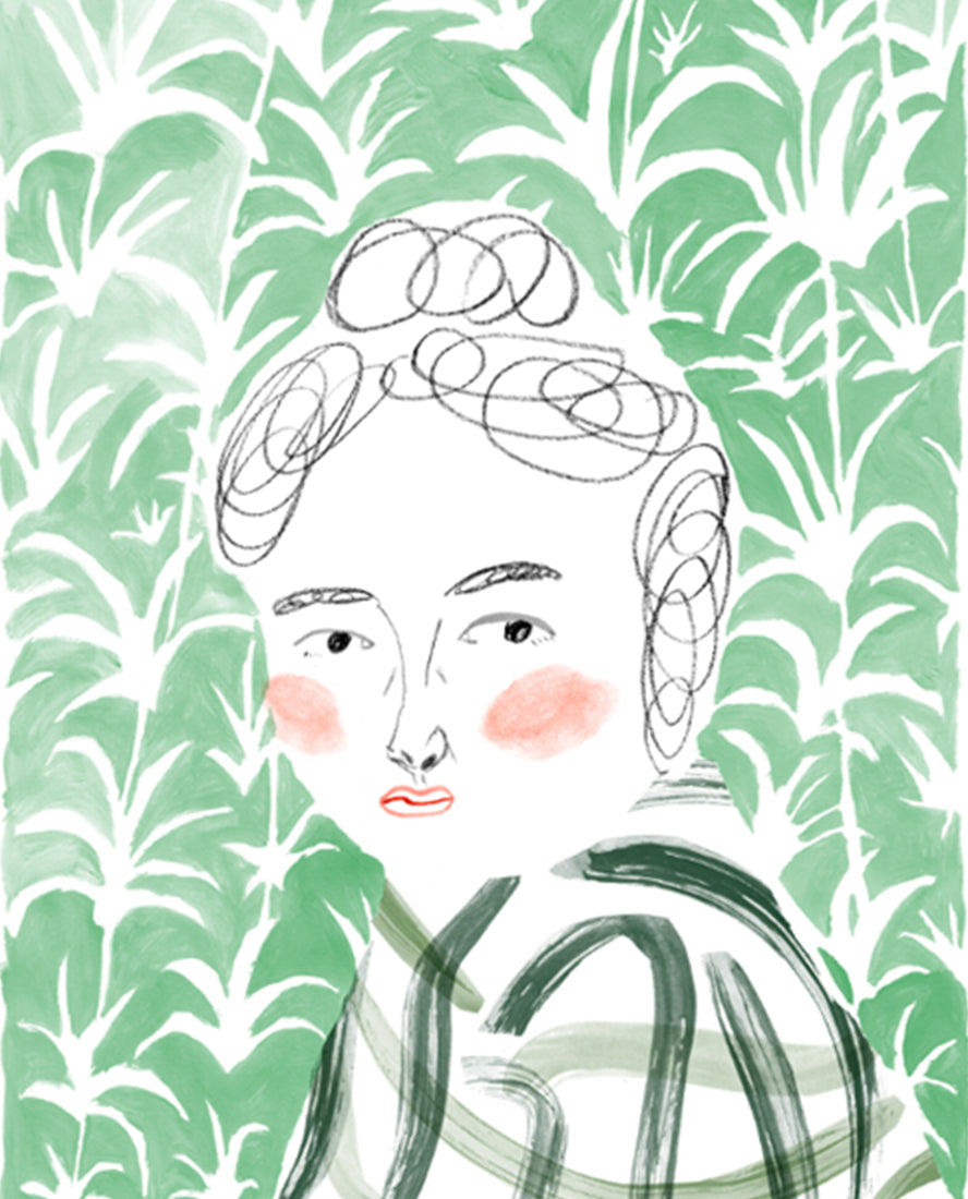 Rebecca Clarke - illustration portrait 2