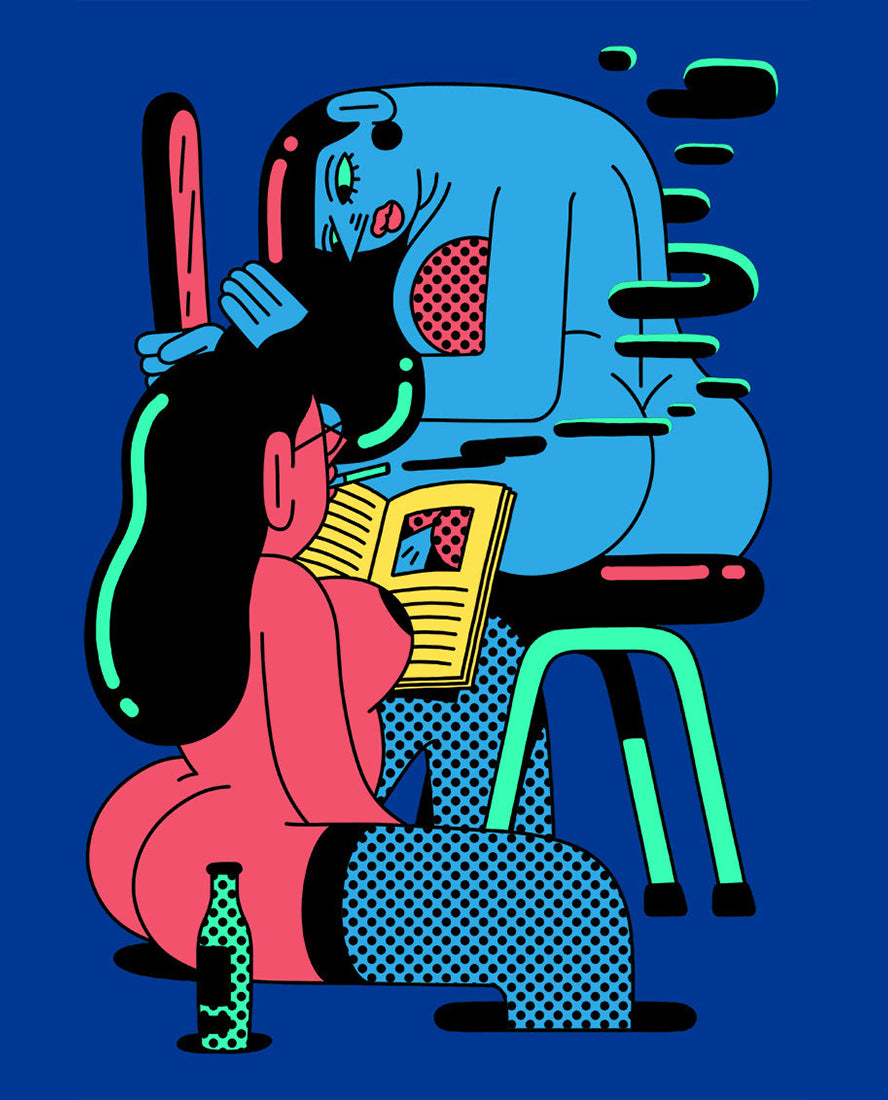 Simon Landrein - illustration portrait 2
