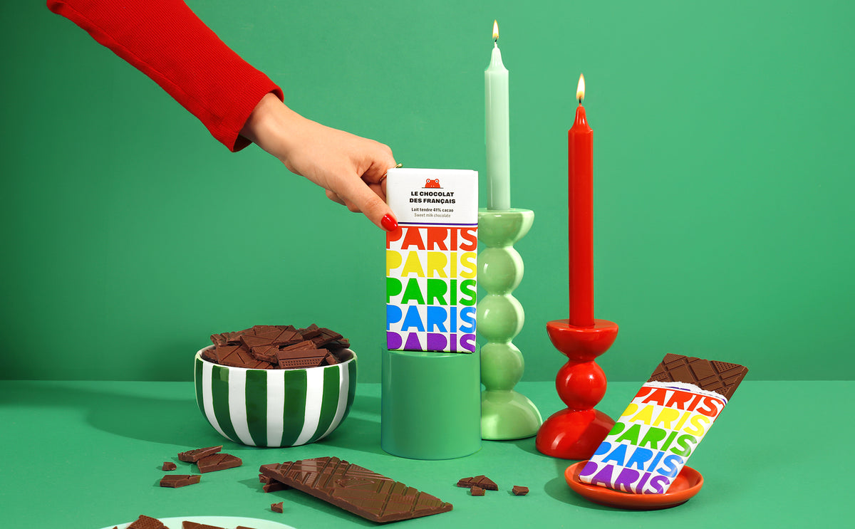 Tablette chocolat au lait Paris Multi - lifestyle