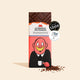 Chocolat noir & éclats de fèves de cacao
