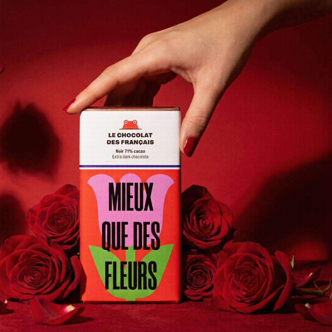 Tablette personnalisée noir St Valentin - packshot