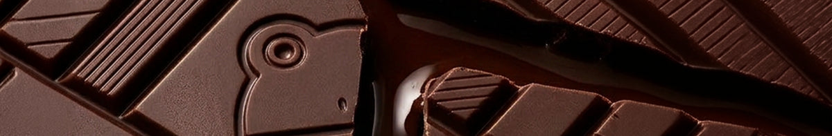 Tablettes de chocolat noir - bannière desktop