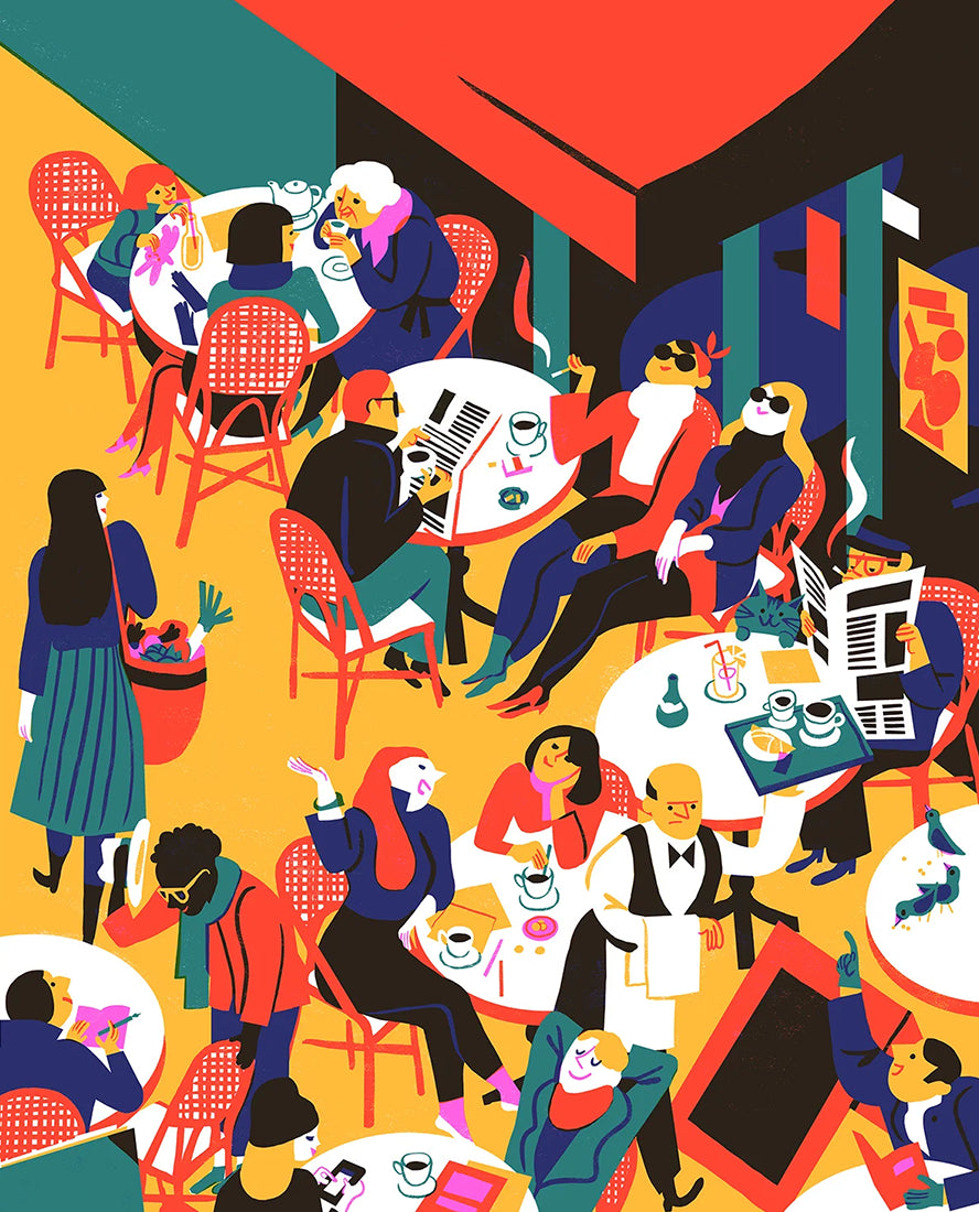 Virginie Morgand - illustration portrait 2